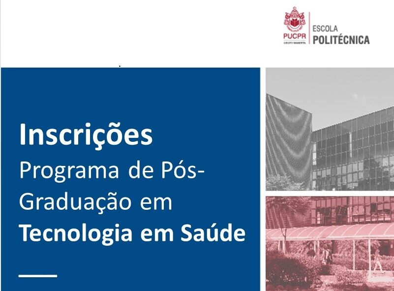 Inscrições abertas para Programa de Pós-Graduação em Tecnologia em ...