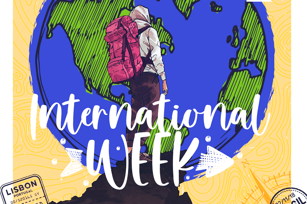 Inernational Week Sticker International week será realizado de 8 a 12 de novembro - PUCPR